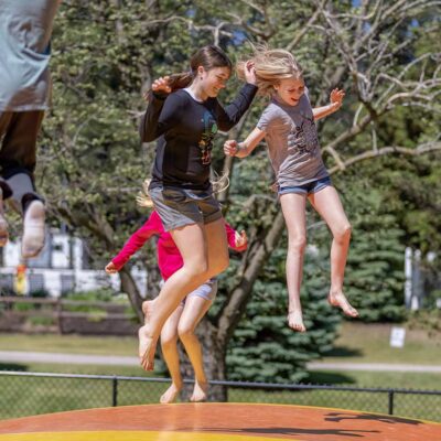 jumping pillow
